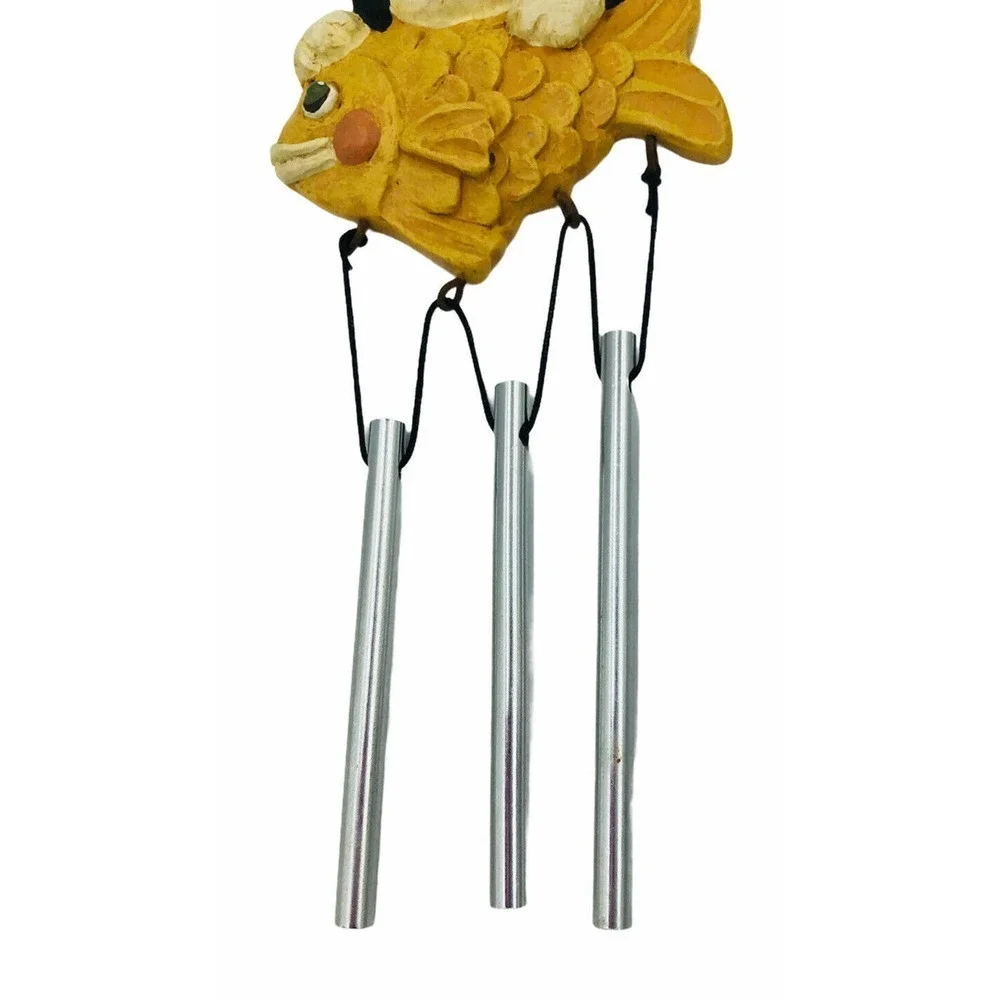 2 1997 Ceramic Cat Windcatchers Porch Figi Graphic